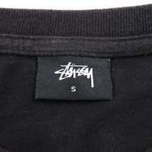 Stussy ステューシー Tシャツ プリント ブラック Size S #17852 送料360円 アメカジ ストリート Tee_画像3