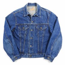 60's LEVIS リーバイス 70505 BIGE デニムジャケット #17858 ヴィンテージ ビンテージ アメカジ ビッグE 3rd 4th ジージャン Gジャン_画像1