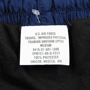 未使用 09年製 米軍 USAF トレーニングショーツ ネイビー size M #17881 送料360円 ミリタリー ショートパンツ アメリカ軍 実物の画像3