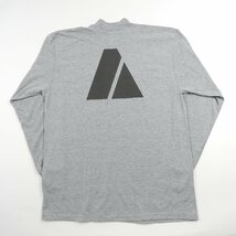 09年製 未使用 米軍 ARMY トレーニング モックネック 長袖Tシャツ グレー size XL #17903 ミリタリー アメリカ軍 ロンT ハイネック 実物_画像2