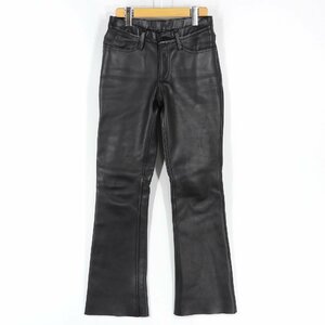 KADOYA カドヤ レザーパンツ ブーツカット Size 27 #17966 バイカー ツーリング 革パン 本革