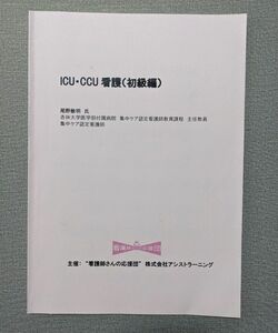 ICU・CCU看護　初級編セミナーテキスト