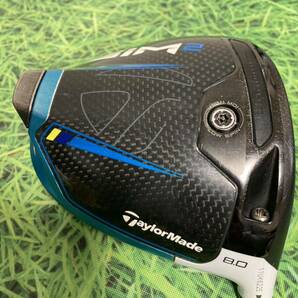 ☆送料無料☆TaylorMade(テーラーメイド)SIM2 ヘッド・カバー☆ロフト：8.0°☆Qi10STEALTHSIMGLOIREM6M5M4M3M2M1☆ステルスシム☆の画像3