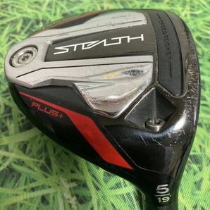 ☆送料無料☆TaylorMade(テーラーメイド)STEALTH PLUS 5W ヘッド・カバー☆ロフト：18°☆STEALTHGLOIREM6M5M4M3M2M1ステルスグローレ☆の画像3