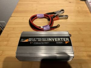 メルテック 大自工業 日本メーカー インバーター 定格出力　500W 最大出力 800W CD−500 作動確認済み