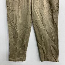 中古 古着 DOCKERS チノパン W33 ドッカーズ タックパンツ ベージュ コットン メキシコ製 古着卸 アメリカ仕入 2403-136_画像3