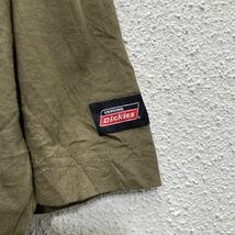 中古 古着 Dickies 半袖 ポケット無地Tシャツ 2XLサイズ ビッグサイズ ディッキーズ カーキ オリーブ 古着卸 アメリカ仕入 a603-5104_画像4