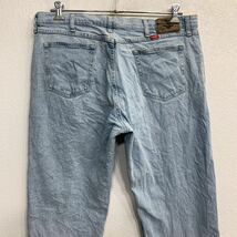 中古 古着 Wrangler デニムパンツ W38 ラングラー ビッグサイズ ライトブルー 古着卸 アメリカ仕入 2403-976_画像6