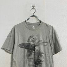 中古 古着 Sweet Leaf 半袖 プリント Tシャツ レディース M グレー 顔 古着卸 アメリカ仕入 a603-6570_画像2