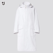 500円スタート未使用品！タグ付き完売品ユニクロ+J（UNIQLO）ジル・サンダー（Jil Sander）春物オーバーサイズフーデッドロングコート _画像1