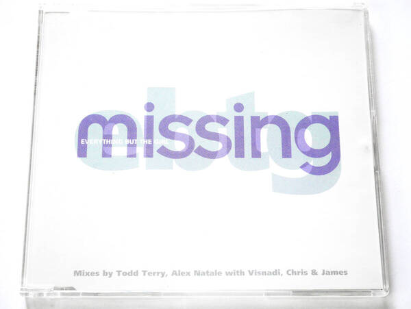エヴリシング・バット・ザ・ガール/Missing (UK盤CD) ■ Everything But The Girl / EBTG / Todd Terry