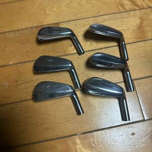 ◆Mizuno ミズノ◆MP-33 アイアン #5〜9, PW 6本セット FORGED フォージド 軟鉄鍛造 ヘッドのみ