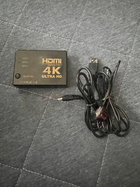 HDMI セレクター　スプリッター　4k対応　3in1out