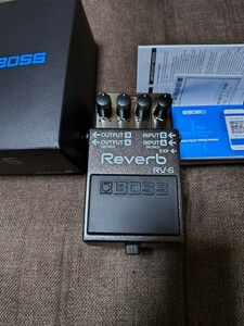 RV-6 BOSS Reverb ボス　リバーブ　エフェクター　　美品