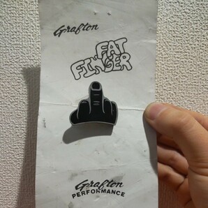 当時物 GRAFTON FAT FINGER  黒    グラフトン ファットフィンガー 90s OLDMTBの画像1