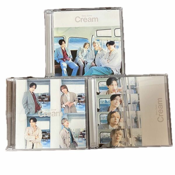 SexyZone Cream 3形態セット