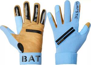 ★ US Size XL (Япония 2xl Size) ★ Warstic Batting Glove Warstic Workman3 Workman3 Batting Gloves светло -голубые