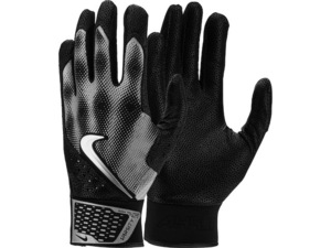 ★USサイズ S（日本Mサイズ）★ ナイキ 野球 バッティング グローブ Nike Alpha Varsity Batting Gloves 両手組 手袋 バッテ ブラック