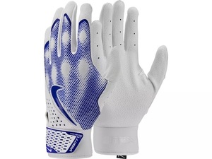 ★USサイズ XL（日本2XLサイズ）★ ナイキ 野球 バッティング グローブ Nike Alpha Varsity Batting Gloves 両手組 手袋 ロイヤルブルー