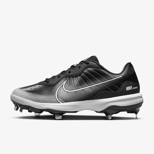 [Не выпущен в Японии 25,5 см] Nike Baseball Gate Spike Nike Alpha Huarache Varsity 4 Low Black White DJ6516-010