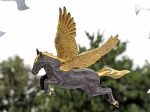 【GINZA絵画館】大森暁生　ブロンズ製オブジェ「太陽のPegasus」ペガサス・限定２００・保証書付き・楽しめます！　Y13F6U0P1V2Z6Q_画像7