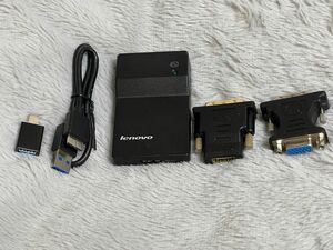 Lenovo AN9017D1 ※Windows PCのUSBからHDMI/DVI/アナログRGBで映像出力できるアダプターです