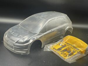 タミヤSX4 WRC クリアボディ 未塗装品 ボディ TAMIYA RC ラジコンボディ ドリフト ヨコモ