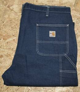 Carhartt カーハート　デニム ペインターパンツ◆W42L30◆106cm◆MEXICO製◆色濃い◆USA購入