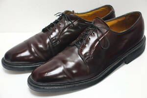 ビンテージ フローシャイム インペリアル　プレーントゥ革靴◆コードバン◆29cm相当◆US12B◆FLORSHEIM IMPERIAL◆最高級品◆USA購入