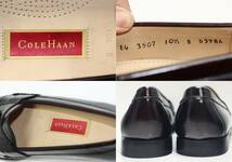 COLE HAAN コールハーン　タッセルローファー革靴◆27-27.5cm相当◆US10.5B◆デッドストック◆未使用品◆レザーソールシューズ◆USA購入_画像6