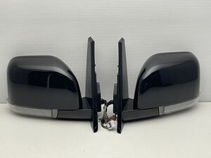 Mitsubishi Delica D5 Mitsubishi Delica D:5 CV5W side mirror door mirror left right set turn signal black (R05)