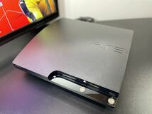 動作品 SONY ソニー PS3本体 120GB CECH-2000A FW:4.87 PlayStation 3 プレイステーション 3 チャコールブラック 本体のみ(53)_画像2