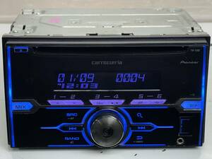 動作OK カロッツェリア FH-3100 CD USB AUX ラジオ 2DIN CDデッキ CDプレーヤー オーディオ パイオニア PIONEER carrozzeria(E32)
