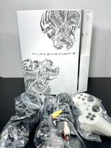 動作品 PS3 龍が如く3 昇り龍 本体 セット YAKUZA 3 LIMITED EDITION CECHL00 RG 80GB FW 4.80 ホワイト ケーブル付き_画像2