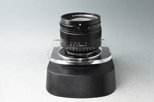 #a1387【外観美品】 七工匠 しちこうしょう 7artisans 50mm F1.1 (ライカM用) ブラック