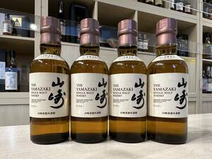 32029-32 サントリー 山崎NV ミニボトル 180ml 43％ 4本セット SUNTORY【福岡県内限定配送】