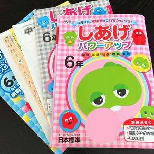 2539 しあげパワーアップ 6年 国語 算数 社会 理科 英語 小学 ドリル 問題集 教材 テキスト 解答 家庭学習 計算 漢字 過去問 ワーク 勉強 