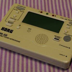 KORG TM-50 チューナー・メトロノーム COMBO TUNER METRONOME ■ik5の画像1