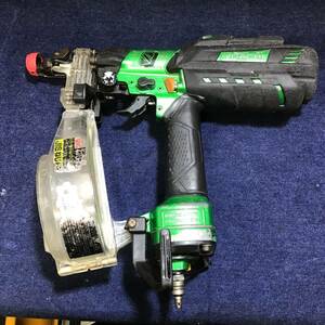 【中古品】★ハイコーキ(HIKOKI ※旧:日立工機) 高圧エアネジ打ち機 WF4H3(SL)≪送料無料≫