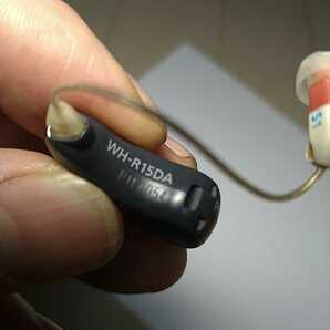 2 Panasonic 補聴器 WH-R15DA 電池を入れて音が出るのを確認 中古！の画像4