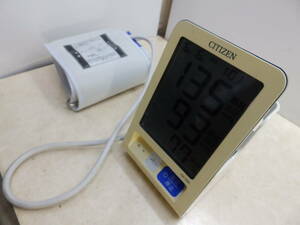 CITIZEN/ Citizen electron hemadynamometer CH-550 AA battery 3ps.@ in use arm type used!