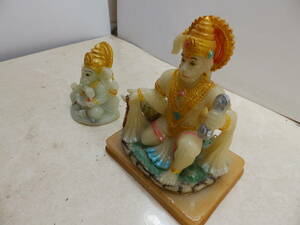  India hin Zoo . Buddhist image is nma-n height 13cm image height 7.5cm marble ... details is unknown used!