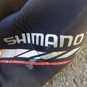 SHIMANO/シマノ ウエーダー WA-073M size LB ネットで見ると大きめのLのようです 靴底サイズ画像確認 中古！の画像3