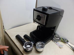 DeLonghi エスプレッソ カプチーノ メーカー EC152J 中古！