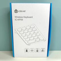 【訳有 送料無料】iClever テンキー ワイヤレス 2.4G 数字 キーボード パンタグラフ式 Type-C充電 超薄型 Tabキー付き IC-KP09 (A43)_画像7