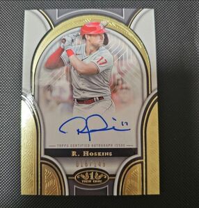 MLB TOPPS TIER ONE RHYS HOSKINS auto 直書き　149シリアル