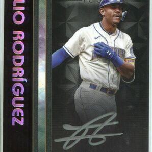 MLB TOPPS DIAMOND ICONS JULIO RODRIGUEZ 10シリアル auto 直筆サインカード