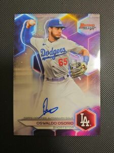 MLB TOPPS BOWMAN'S BEST OSWALDO OSORIO auto