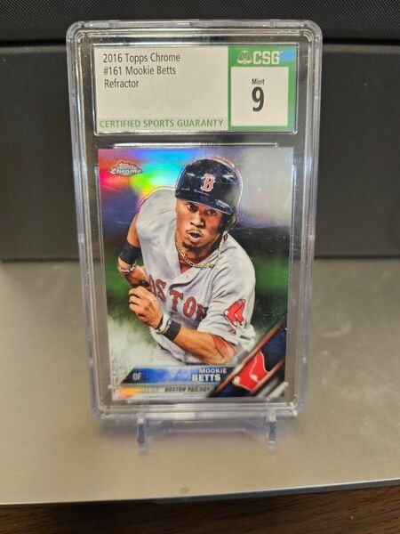 MLB 2016 TOPPS CHROME MOOKIE BETTS CSG9 Refractor