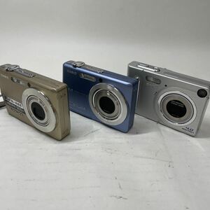 ジャンク/返品不可 カメラ 3台 CASIO EXILIM EX-Z5000,EX-Z600,EX-Z4 #j01874 j8